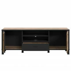 Red Living TV-Lowboard Vallegrande II - Alpenkiefer Dekor / Schwarz 10 Red Living TV-Lowboard Vallegrande II - Alpenkiefer Dekor / Schwarz -Wohnzimmermöbel boutique en ligne 1000356704 220603 031 DETAILS P000000001000356704