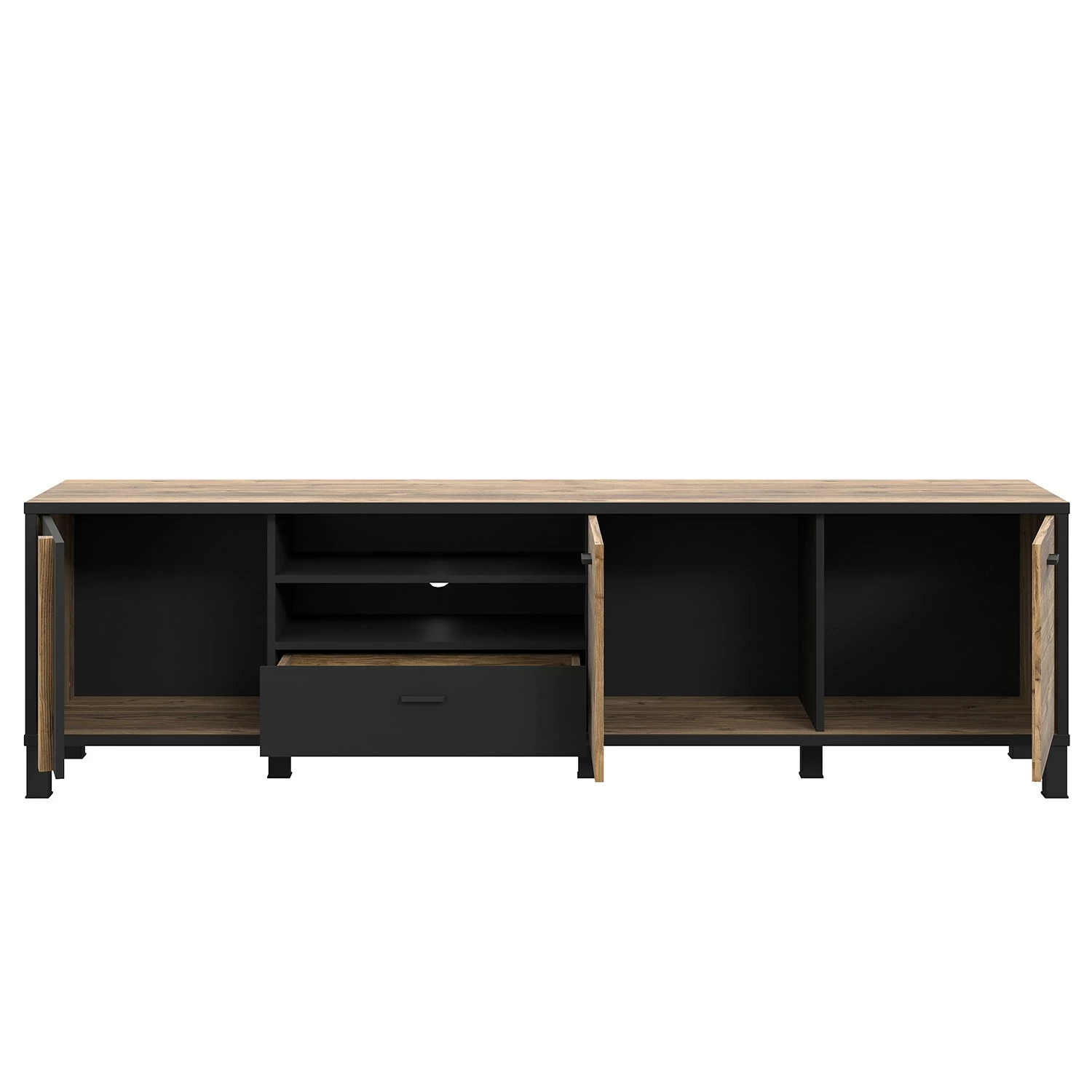 Red Living TV-Lowboard Vallegrande I - Kiefer Dekor 4 Red Living TV-Lowboard Vallegrande I - Kiefer Dekor – Bild 4