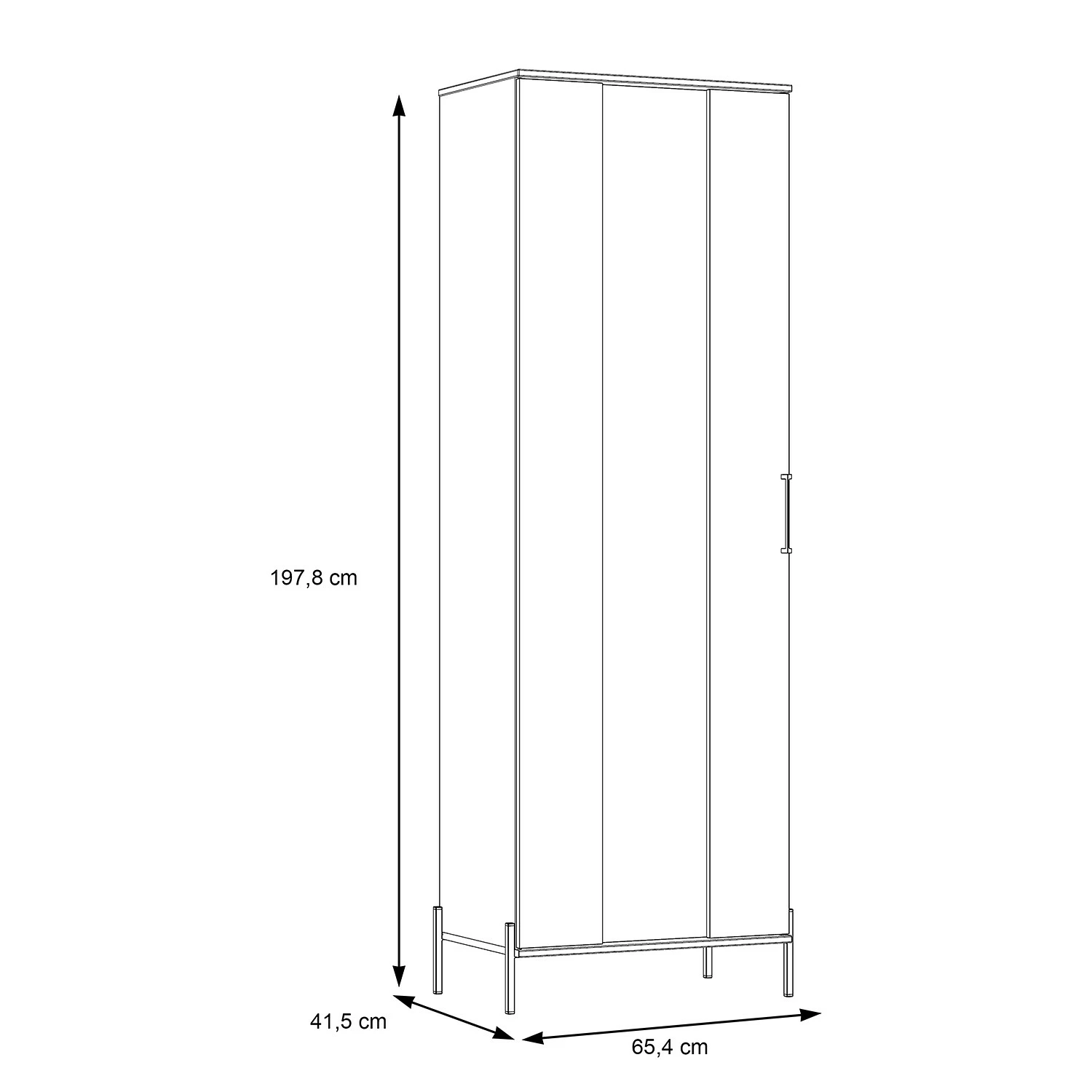 Loftscape Standvitrine Ozora - Hochglanz Weiß / Matt Weiß 6 Loftscape Standvitrine Ozora - Hochglanz Weiß / Matt Weiß – Bild 6