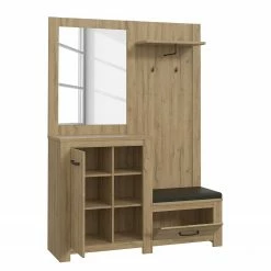 Loftscape Kompaktgarderobe Verolme - Eiche Dekor -Wohnzimmermöbel boutique en ligne 1000356731 220603 032 DETAILS P000000001000356731