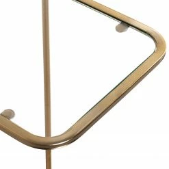 Loftscape Beistelltisch Sabugal - Glas / Metall - Gold -Wohnzimmermöbel boutique en ligne 1000356853 220609 033 DETAILS P000000001000356853