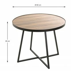 Red Living Beistelltisch Chorin I - Eiche Dekor / Schwarz 5 Red Living Beistelltisch Chorin I - Eiche Dekor / Schwarz -Wohnzimmermöbel boutique en ligne 1000356856 220609 500 SKETCH DETAILS P000000001000356856 sketch