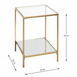 Loftscape Beistelltisch Pag III - Glas / Metall - Gold -Wohnzimmermöbel boutique en ligne 1000356858 220609 500 SKETCH DETAILS P000000001000356858 sketch