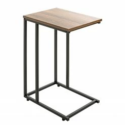 Red Living Beistelltisch Vettweiß - Metall - Eiche Dekor / Schwarz