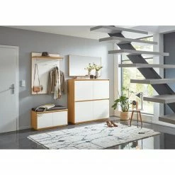 Voss Schuhkommode V100 - Eiche teilmassiv - Weiß 6 Voss Schuhkommode V100 - Eiche teilmassiv - Weiß -Wohnzimmermöbel boutique en ligne 1000357399 220614 021 MOOD DETAILS P000000001000357399 mood