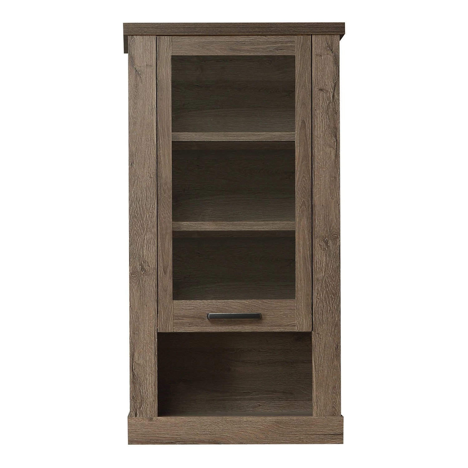 Loftscape Hängevitrine Temuco - Eiche Dunkel Dekor 3 Loftscape Hängevitrine Temuco - Eiche Dunkel Dekor – Bild 3