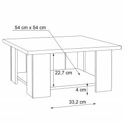 Loftscape Couchtisch Potom II - Beton Dekor -Wohnzimmermöbel boutique en ligne 1000357991 220616 501 SKETCH DETAILS P000000001000357991 sketch