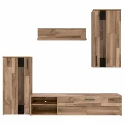 Red Living Wohnwand Tilsit (4-teilig) - Stabeiche Dekor -Wohnzimmermöbel boutique en ligne 1000357996 220616 050 DETAILS P000000001000357996