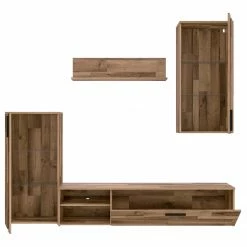 Red Living Wohnwand Tilsit (4-teilig) - Stabeiche Dekor -Wohnzimmermöbel boutique en ligne 1000357996 220616 060 DETAILS P000000001000357996