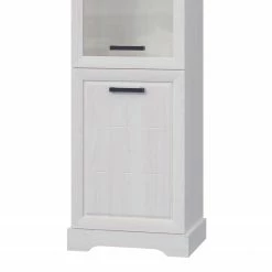 Ridgevalley Standvitrine New Dessa - Kiefer Weiß Dekor -Wohnzimmermöbel boutique en ligne 1000357999 220616 061 DETAILS P000000001000357999