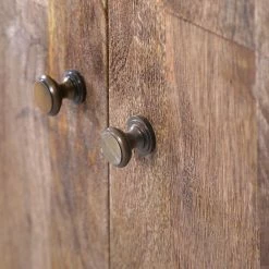 Red Living Kommode Vallentuna - Mango massiv / Metall - Mango / Schwarz -Wohnzimmermöbel boutique en ligne 1000359916 220621 050 DETAILS P000000001000359916