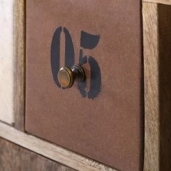 Red Living Kommode Vallentuna - Mango massiv / Metall - Mango / Schwarz -Wohnzimmermöbel boutique en ligne 1000359916 220621 065 DETAILS P000000001000359916