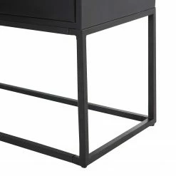 Red Living Highboard Curbar - Mango massiv / Metall - Schwarz -Wohnzimmermöbel boutique en ligne 1000359917 220621 050 DETAILS P000000001000359917