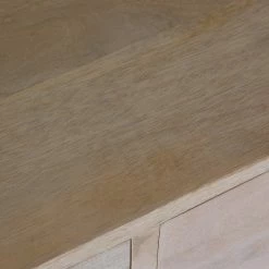 Ridgevalley Sideboard Lumby I - Mango massiv - Mango Hell / Grau -Wohnzimmermöbel boutique en ligne 1000359920 220621 060 DETAILS P000000001000359920