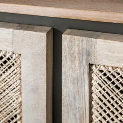 Ridgevalley Sideboard Lumby II - Mango massiv - Mango Hell / Grau 18 Ridgevalley Sideboard Lumby II - Mango massiv - Mango Hell / Grau -Wohnzimmermöbel boutique en ligne 1000359923 220621 050 DETAILS P000000001000359923