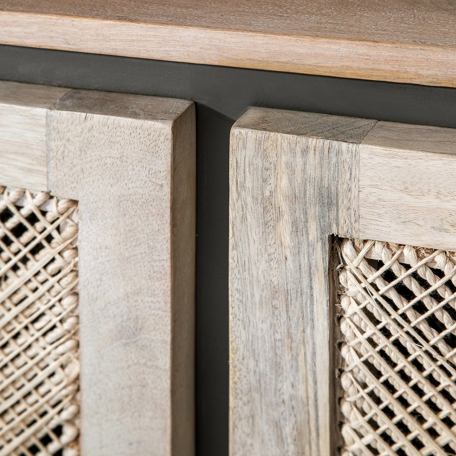 Ridgevalley Sideboard Lumby II - Mango massiv - Mango Hell / Grau 9 Ridgevalley Sideboard Lumby II - Mango massiv - Mango Hell / Grau – Bild 9