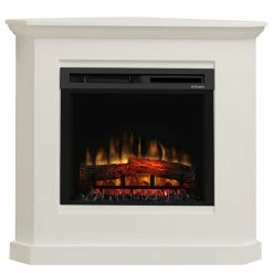 Loftscape Elektro-Eckkamin Skagen - Brilliantweiß