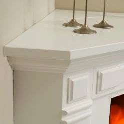 Ridgevalley Elektro-Eckkamin Tallin - Brilliantweiß -Wohnzimmermöbel boutique en ligne 1000361809 220629 032 DETAILS P000000001000361809