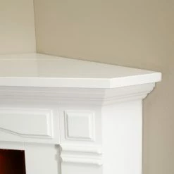 Ridgevalley Elektro-Eckkamin Tallin - Brilliantweiß -Wohnzimmermöbel boutique en ligne 1000361809 220629 038 DETAILS P000000001000361809