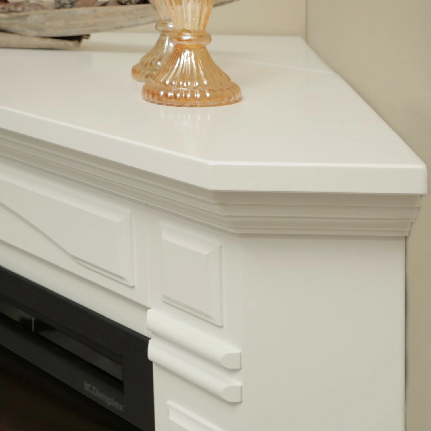 Ridgevalley Elektro-Eckkamin Stockholm - Brilliantweiß 6 Ridgevalley Elektro-Eckkamin Stockholm - Brilliantweiß – Bild 6