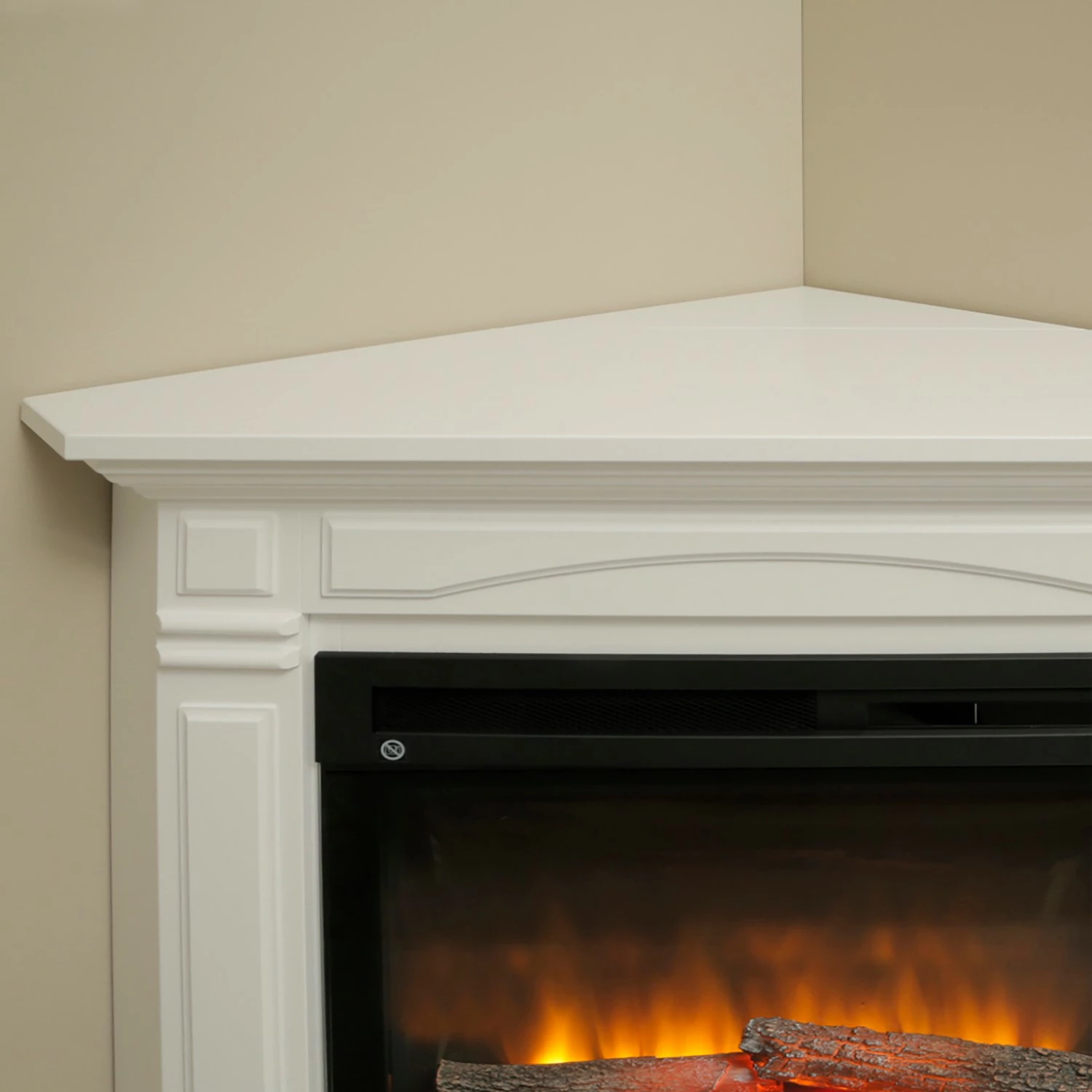 Ridgevalley Elektro-Eckkamin Stockholm - Brilliantweiß 10 Ridgevalley Elektro-Eckkamin Stockholm - Brilliantweiß – Bild 10