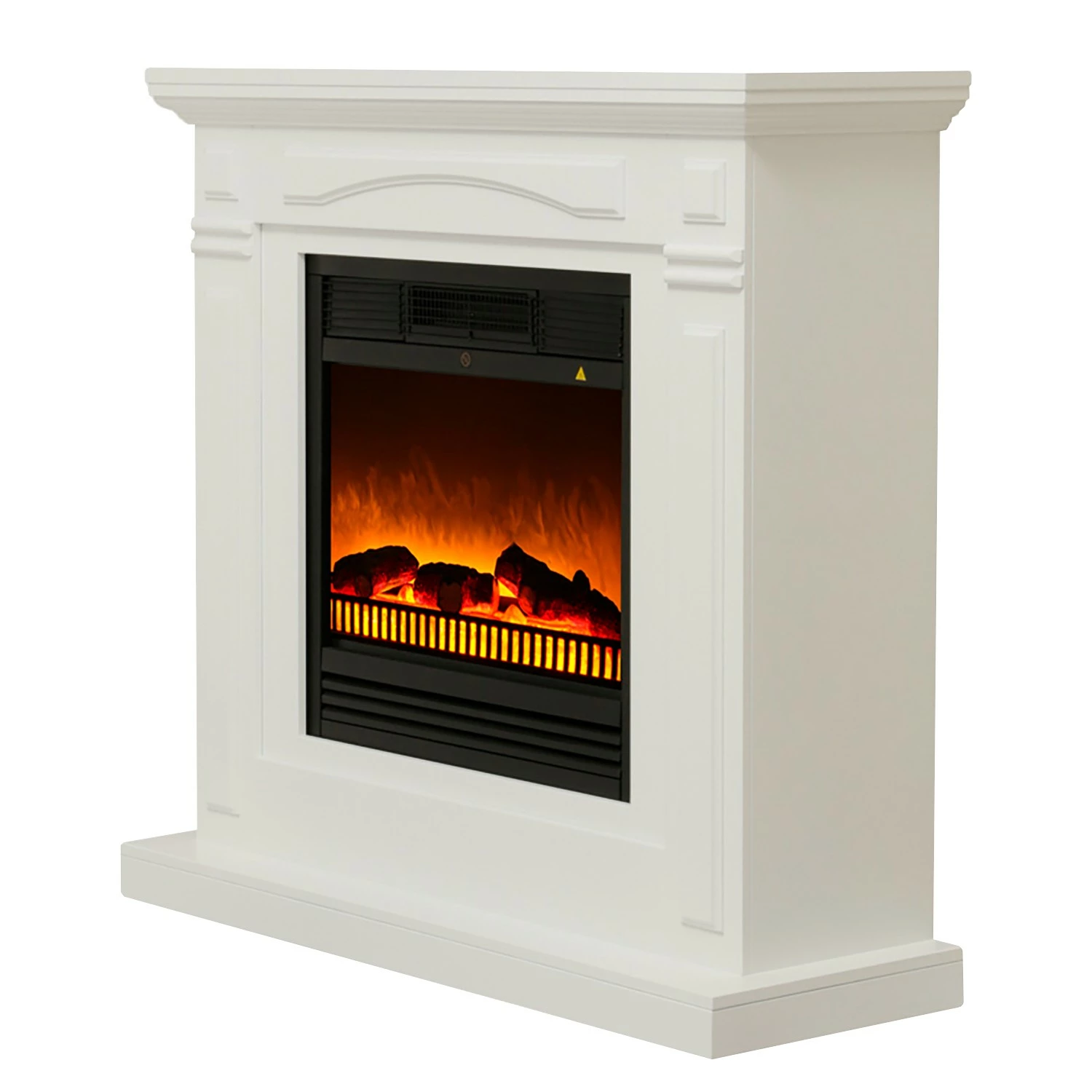 Ridgevalley Elektrokamin Piräus - Brilliantweiß 1 Ridgevalley Elektrokamin Piräus - Brilliantweiß