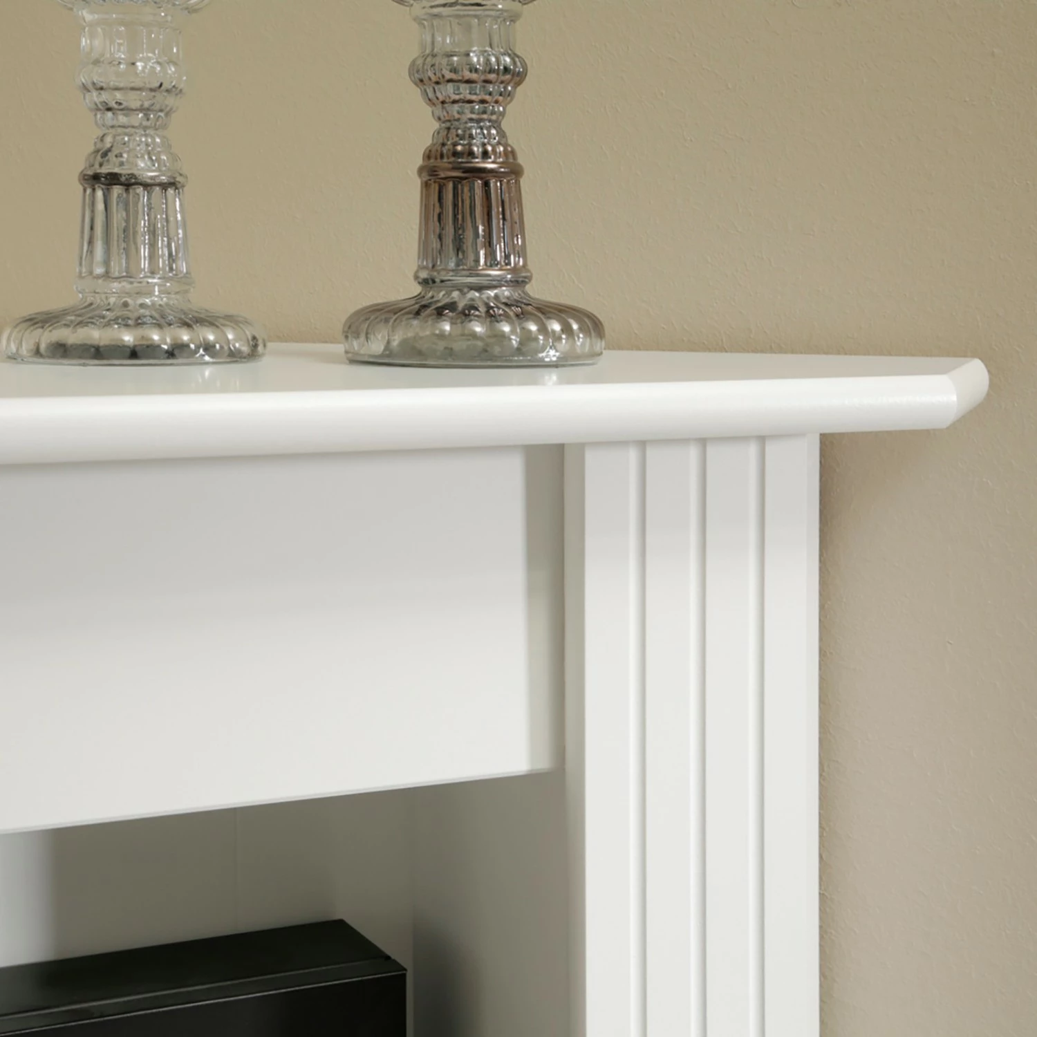 Montreux Elektro-Eckkamin Louisiana - Brilliantweiß 3 Montreux Elektro-Eckkamin Louisiana - Brilliantweiß – Bild 3