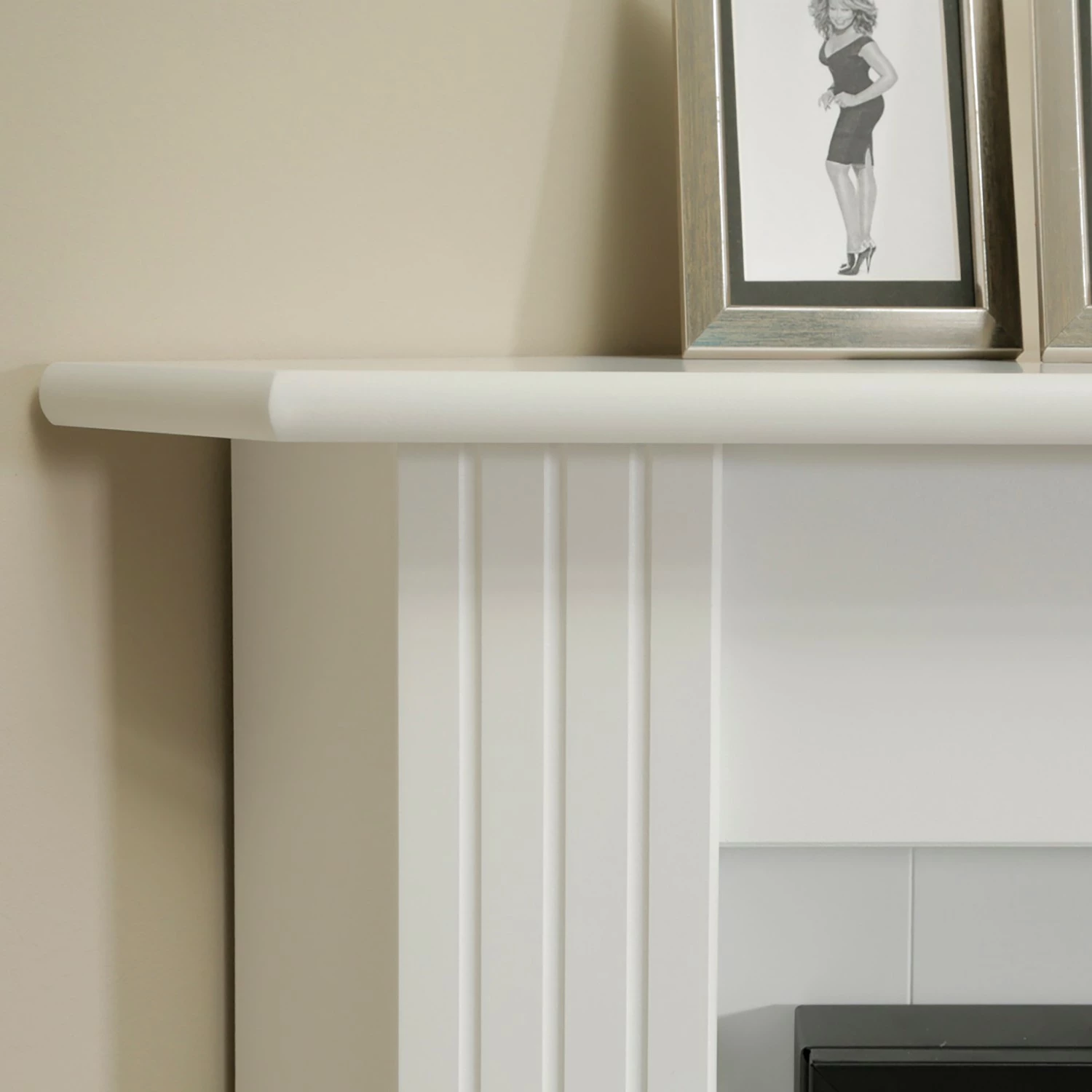 Montreux Elektro-Eckkamin Louisiana - Brilliantweiß 4 Montreux Elektro-Eckkamin Louisiana - Brilliantweiß – Bild 4