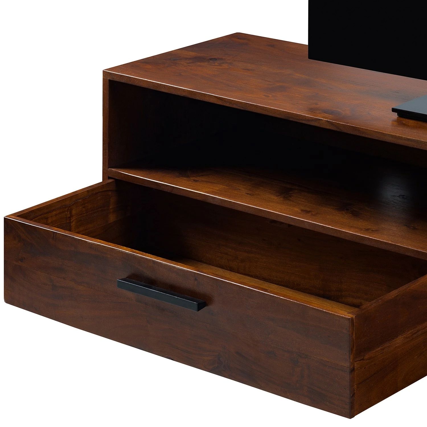 Ars manufacti TV-Lowboard Woodson V - Akazie massiv / Metall - Akazie Braun 8 Ars manufacti TV-Lowboard Woodson V - Akazie massiv / Metall - Akazie Braun – Bild 8