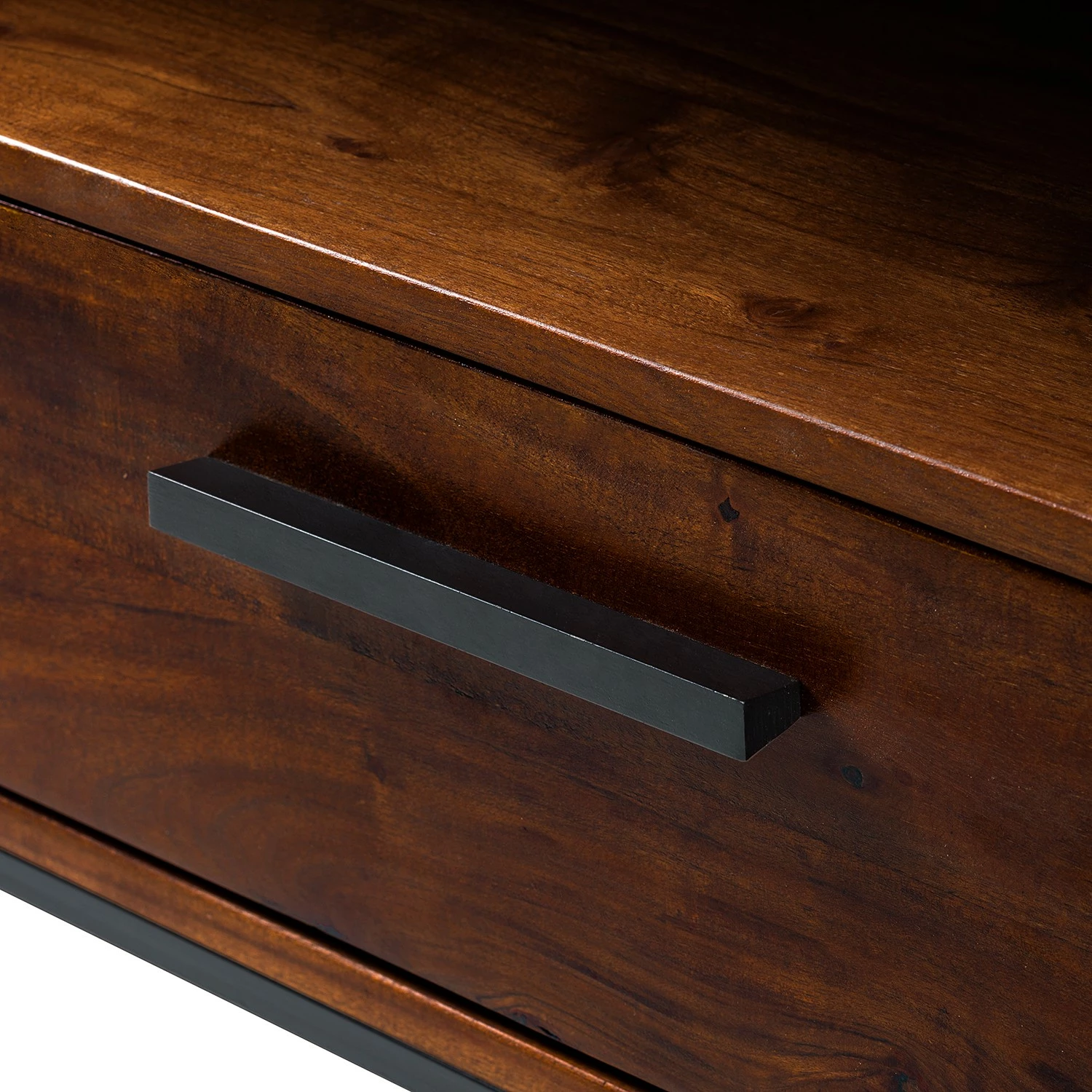 Ars manufacti TV-Lowboard Woodson V - Akazie massiv / Metall - Akazie Braun 9 Ars manufacti TV-Lowboard Woodson V - Akazie massiv / Metall - Akazie Braun – Bild 9