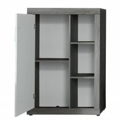 Trendteam Wohnwand Jazz I (4-teilig) - Eiche Grau Dekor / Weiß 26 Trendteam Wohnwand Jazz I (4-teilig) - Eiche Grau Dekor / Weiß -Wohnzimmermöbel boutique en ligne 1000362858 220623 035 DETAILS P000000001000362858