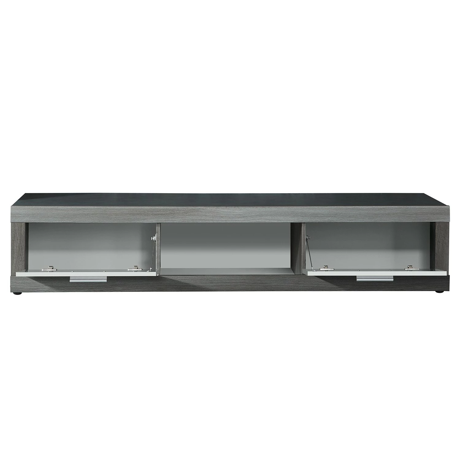 Trendteam Wohnwand Jazz I (4-teilig) - Eiche Grau Dekor / Weiß 16 Trendteam Wohnwand Jazz I (4-teilig) - Eiche Grau Dekor / Weiß – Bild 16