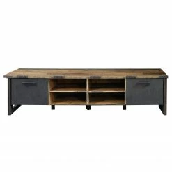 Trendteam Wohnwand Prime II (3-teilig) - Beton Dekor / Altholz Dekor -Wohnzimmermöbel boutique en ligne 1000362860 220623 040 DETAILS P000000001000362860