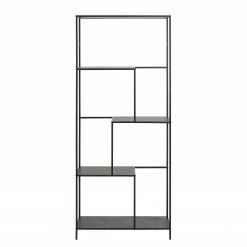 Red Living Regal Zap II - Marmor Schwarz Dekor / Schwarz -Wohnzimmermöbel boutique en ligne 1000362961 220819 030 DETAILS P000000001000362961