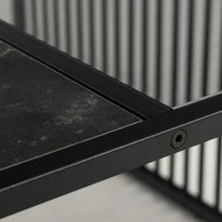 Loftscape Couchtisch Mephisto - Rauchglas / Marmor Schwarz Dekor - Schwarz -Wohnzimmermöbel boutique en ligne 1000362967 220819 033 DETAILS P000000001000362967