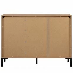 Loftscape Kommode Brochet II - Eiche Dekor / Schwarz -Wohnzimmermöbel boutique en ligne 1000363050 220704 037 DETAILS P000000001000363050