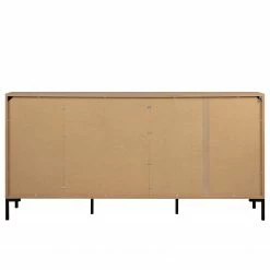 Loftscape Sideboard Brochet - Eiche Dekor / Schwarz -Wohnzimmermöbel boutique en ligne 1000363051 220704 035 DETAILS P000000001000363051