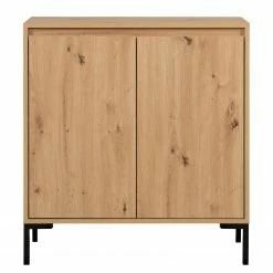 Loftscape Kommode Brochet I - Eiche Dekor / Schwarz -Wohnzimmermöbel boutique en ligne 1000363057 220704 030 DETAILS P000000001000363057