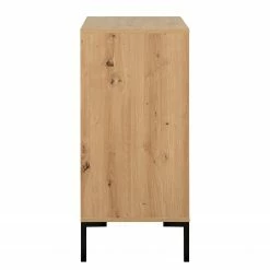 Loftscape Kommode Brochet I - Eiche Dekor / Schwarz -Wohnzimmermöbel boutique en ligne 1000363057 220704 033 DETAILS P000000001000363057