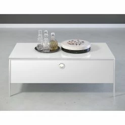 Trendteam Couchtisch Infinity - Hochglanz Weiß / Matt Weiß -Wohnzimmermöbel boutique en ligne 1000363606 220802 021 MOOD DETAILS P000000001000363606 mood