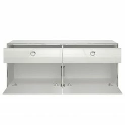 Trendteam TV-Lowboard Infinity - Hochglanz Weiß / Matt Weiß - Breite: 147 cm 14 Trendteam TV-Lowboard Infinity - Hochglanz Weiß / Matt Weiß - Breite: 147 cm -Wohnzimmermöbel boutique en ligne 1000363618 220802 031 DETAILS P000000001000363618