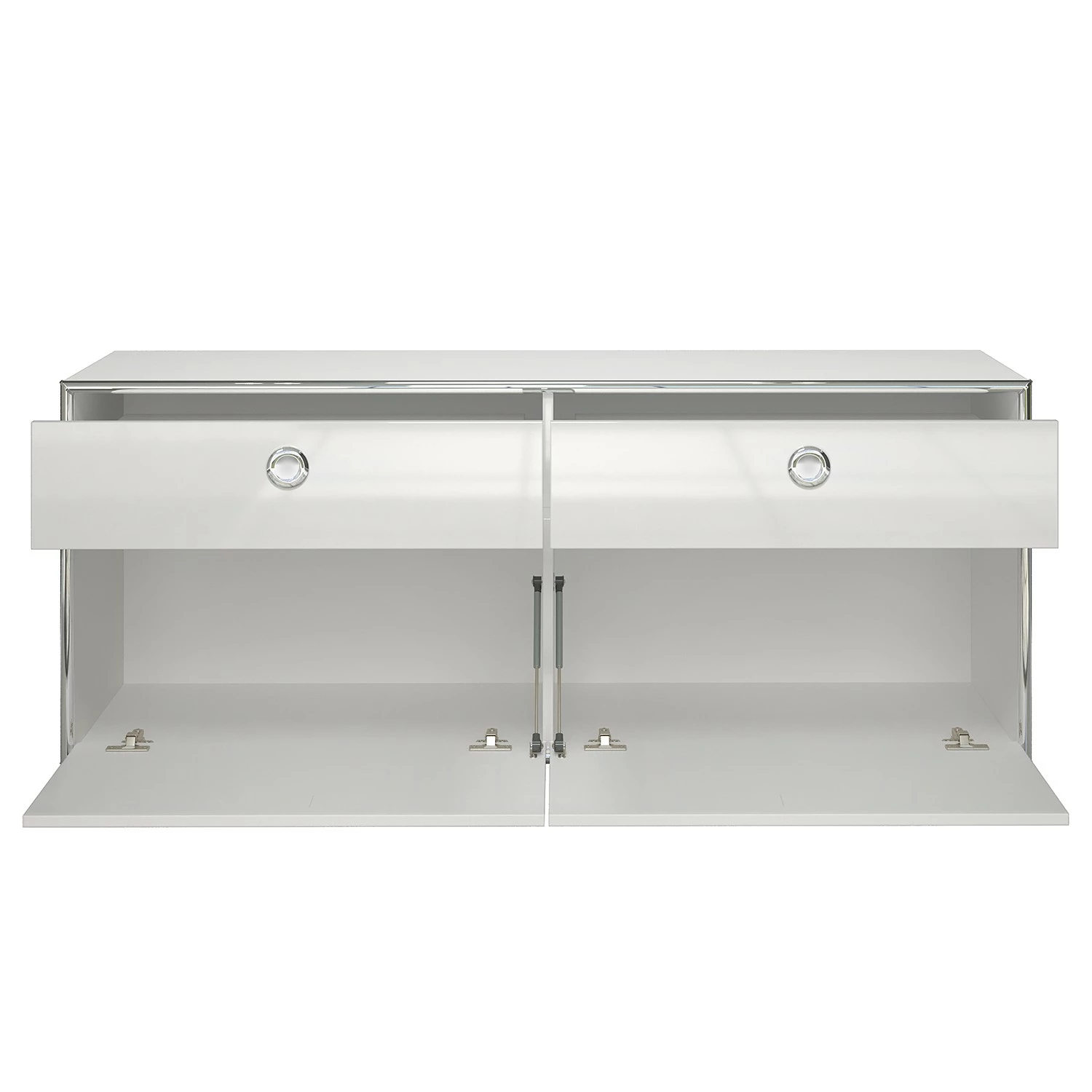 Trendteam TV-Lowboard Infinity - Hochglanz Weiß / Matt Weiß - Breite: 147 cm 7 Trendteam TV-Lowboard Infinity - Hochglanz Weiß / Matt Weiß - Breite: 147 cm – Bild 7