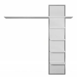 Trendteam Wohnwand Infinity I (3-teilig) - Hochglanz Weiß / Matt Weiß -Wohnzimmermöbel boutique en ligne 1000363626 220802 035 DETAILS P000000001000363626