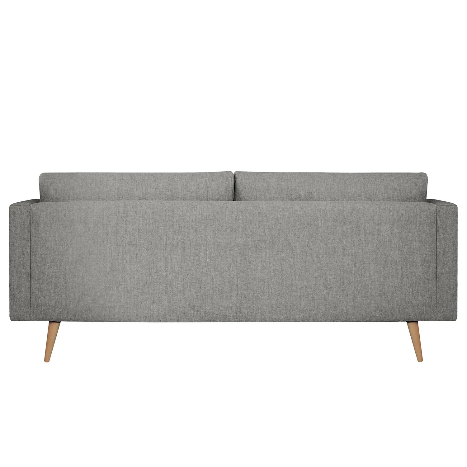 Loftscape Sofa Kayena (2-Sitzer) - Flachgewebe - Webstoff Inas: Platin - Buche Hell 3 Loftscape Sofa Kayena (2-Sitzer) - Flachgewebe - Webstoff Inas: Platin - Buche Hell – Bild 3
