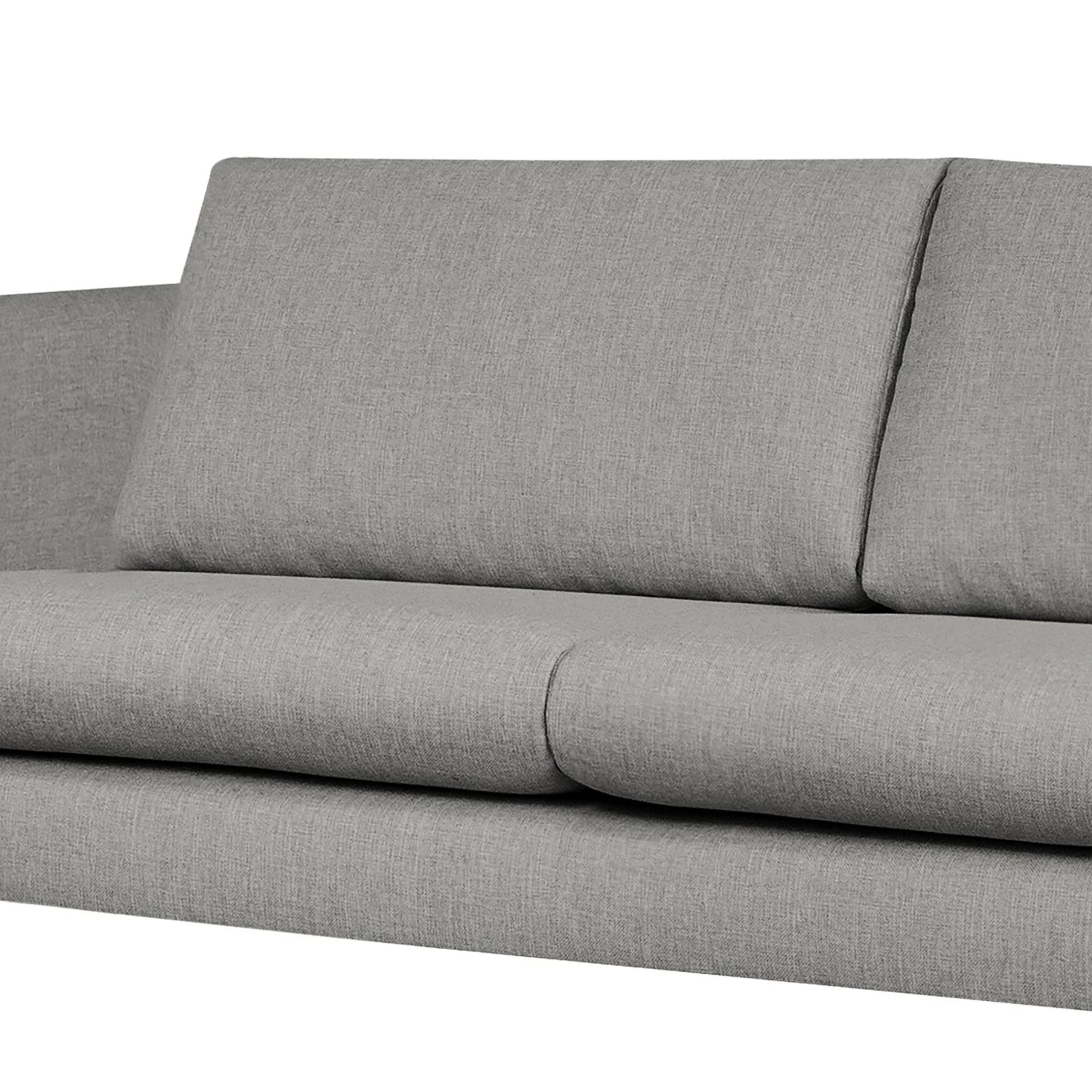Loftscape Sofa Kayena (2-Sitzer) - Flachgewebe - Webstoff Inas: Platin - Buche Hell 5 Loftscape Sofa Kayena (2-Sitzer) - Flachgewebe - Webstoff Inas: Platin - Buche Hell – Bild 5
