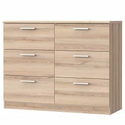 Loftscape Kommode Almelo - Eiche Hell Dekor - Breite: 110 cm