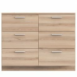 Loftscape Kommode Almelo - Eiche Hell Dekor - Breite: 110 cm -Wohnzimmermöbel boutique en ligne 1000363818 220803 030 DETAILS P000000001000363818