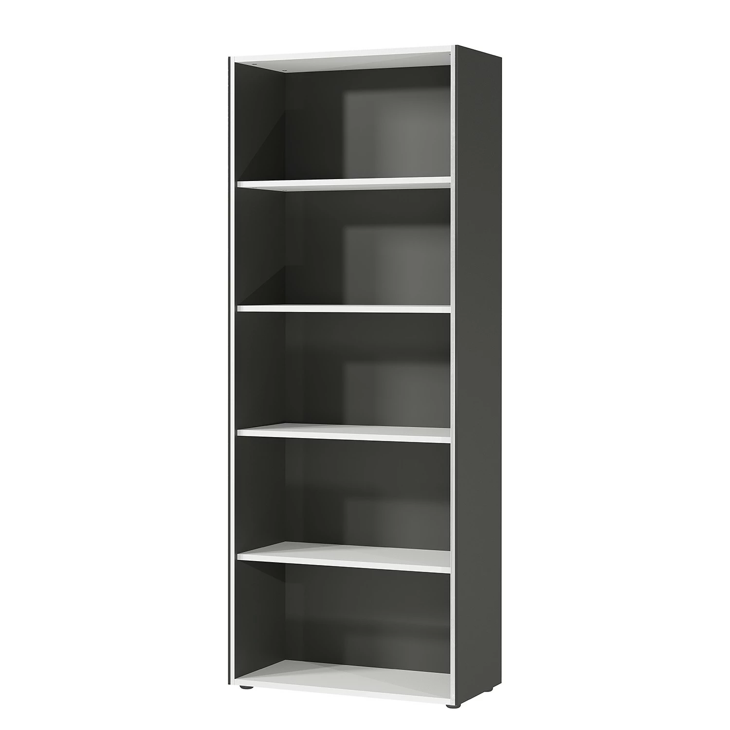 Germania Aktenregal GW-Pasadena II - Graphit / Weiß - Höhe: 196 cm 3 Germania Aktenregal GW-Pasadena II - Graphit / Weiß - Höhe: 196 cm – Bild 3