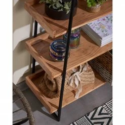 Red Living Regal Breitbride II - Akazie massiv / Metall - Akazie / Schwarz 13 Red Living Regal Breitbride II - Akazie massiv / Metall - Akazie / Schwarz -Wohnzimmermöbel boutique en ligne 1000363950 220714 023 MOOD DETAILS P000000001000363950 mood