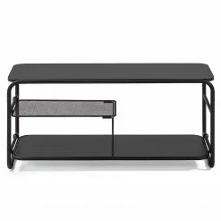 Loftscape TV-Rack Kathu - Stahl - Schwarz -Wohnzimmermöbel boutique en ligne 1000363960 220714 030 DETAILS P000000001000363960